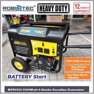 ROBINTEC 5500Watt/5.0KVA Gasoline Generator RGY6502 - Super Heavy Duty - 1 Year Local Warranty -