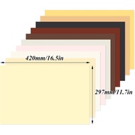 Whaline 50 Sheet Skin Tone Construction Paper 10 Assorted Colors Craft Paper Painting Paper Coloring