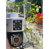 Yoosee outdoor 4G Camera with 2 eyes, 360 degree rotation, color night vision with memory card