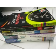 SPM STPM Matrikulasi Past Year Focus Reference Books Form 4 5 MUET Chemistry Kimia Physics Mathemati