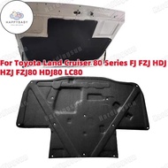 HB Car Engine Soundproof Cotton with Buckle Heat Insulation Pad for Toyota Land Cruiser 80 Series FJ