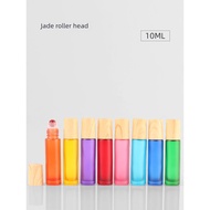 travel size perfume spray bottle 8 Pack 5ml10ml Wood Grain Cap Bead Bottle Bottled Essence Oil Bottl