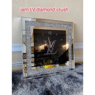 JAM DINDING KACA DIAMOND CRUSH