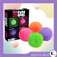 NEEDOH Fuzzy Ball Baby 4pc Multi Pack/Black Pink Rose Endorsed/ Stress Ball/Squeeze Ball