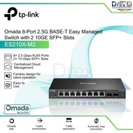 TP-Link ES210X-M2 Omada 8-Port 2.5G BASE-T Easy Managed Switch with 2 10GE SFP+ Slots