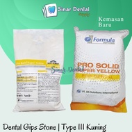 Dental stone kuning moldano gips kuning gipsum gypsum tipe type 3 III