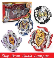 ã€ŠBoxedã€‹4PCS Beyblade Burst Toys Set with Launcher Stadium Metal Fight Kid Gift Ready Stock Malaysia B104 B105 B106 B110 baby toys