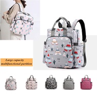 Diaper Bag Waterproof Multifunctional Mummy Bag Large Capacity Travel Backpack