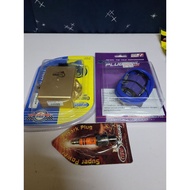KRISS110 SET API 3IN1 CDI ESPADA + COIL UMA ORIGINAL + RACING PLUG GTC 3 KAKI MODENAS KRISSTAR KRISS