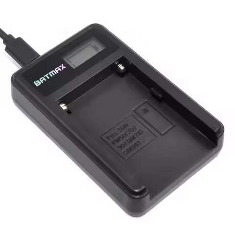 NP-F960 NP-F970 NP F930 Battery LCD Charger for SONY F950 F330 F550 F570 F750 F770 MC1500C HD1000C V