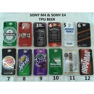 SONY E4 BEER SOFT MOBILE PHONE CASE 77-12