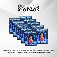 Bundling x10 Pack Tissue Magic Power Ice Blast Isi 6 Pcs - Tisu Megic Original