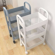 Fengjiantang Baby Products Storage Rack Trolley Rack Floor Multi-Layer Household Bedroom Movable Snack Kitchen