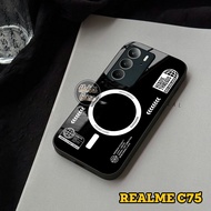 Realme C75 Case - Realme C75 Glass Softcase - Latest Realme C75 Casing - Realme C75 Silicone - Realm