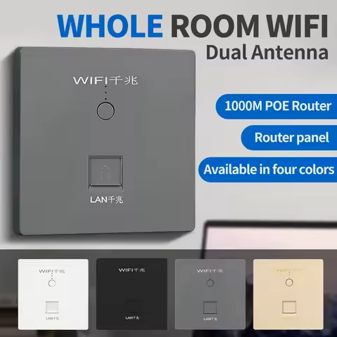 POE Power Supply WIFI Router 1000Mbps Wireless repeater extender power AP Relay Smart 5G Ethernet In