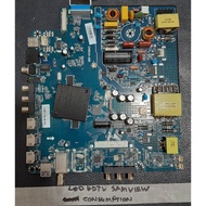 SAMVIEW CONSUMPTION W-LED550WT4K ORIGINAL MAINBOARD / TCON TV SPAREPARTS