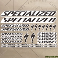 For Specialized S-WORKS Stikcer Lightning Road Bicycle Frame Stickers MTB Bike Top Tube Helmet Water
