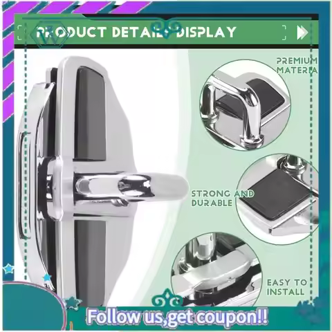 AA92-Car TRD Door Lock Buckle Upgraded Stabilizer Cover Latches Stopper For-Lexus-Toyota Series Elim