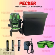 PECKER'' LASER LEVER -5 LINE -GREEN