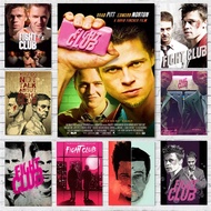 (P68) Classic retro style Fight Club movie Poster - vintage Arena of Life and Death Poster with glue
