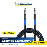 MICHELIN 3.5mm to 3.5mm 120cm Male Audio Cable