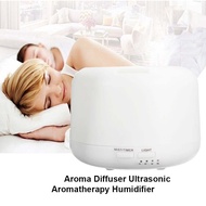 Ultrasonic Humidifier Aroma Diffuser LED Light 500ml