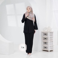 [ NEW ARRIVAL ] KURUNG MODEN TERBARU VIRAL - KURUNG SCALLOP KUNTUM- SAGE GREEN