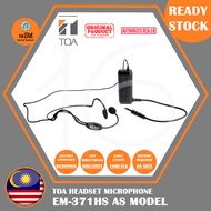 TOA Mic Imam Headset Microphone EM-370HS/EM-371HS Headset Microphone with 10Meter Cable (TOA EM370 /