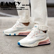 Nike Air Max 270 React Marshmallow Cloud Cream Platform Leisure Sports Running Shoes max270 Thick Bottom Sneakers Low