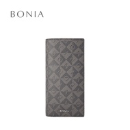 Bonia Medium Grey Alvaro Monogram Long Wallet