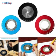 [Hellery] Circle Drawing Tool, Rotatable Circle Template, Compact Professional Geometric Tool Circle