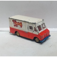 Tomica foreign dodge walkthrough van f53 loose diecastmade in japan (t)