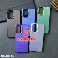 SAMSUNG A33 5G CASE IMD HYBRID PLATE HOLOGRAM CASE SOCOOL SAMSUNG A33 5G