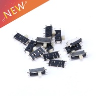 50Pcs/10Pcs Mini 7-Pin On/Off 1P2T SPDT MSK-12C02 SMD Toggle Slide Switch For MP3 MP4 7P DC 12V 0.1A