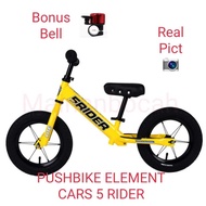 Bike Balance bike element 5rider PUSHBIKE ELEMENT CARS 5 RIDER