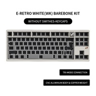 Luminkey80 Mechanical Gamer Keyboard Gasket Hot-Swap 3-Mode PBT Keycaps Wireless Keyboard RGB Backli