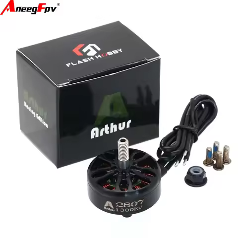 4pcs FlashHobby Arthur A2810 1100KV 6S Brushless Motor For 7~8 inch Propeller RC Model Fixed-wing FP