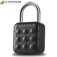 MIOSHOP Digital Code Lock, Zinc Alloy 6-Digit Code Combination Lock, Creative Heavy Duty Waterproof 