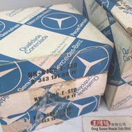 4 piston-set Mercedes Original OM352 OM314 OM321 Piston Ring 77mm 343 131 0011 (3401310011) NN-6408-