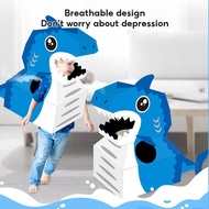 Carton Children Dinosaur Baju Activity Cute Cardboard Toys 3D Costume / cardboard toy