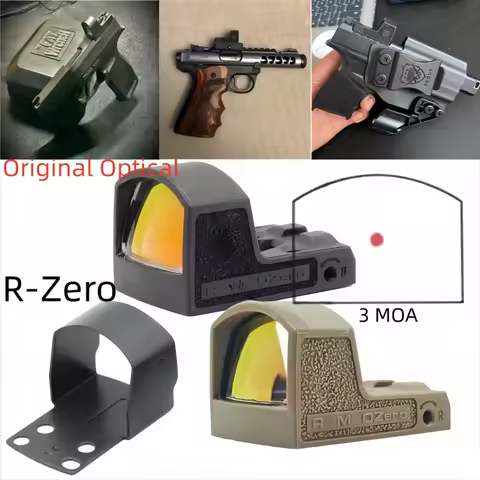 Original R-Zero 1X24MM Red Dot Sight RMSc Footprint for S*G SAU*R 365/P320/G*ock 43x/G48/1911/Hellca