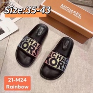 ▧MK slides high quality slippers top original flat sandals#21-M24