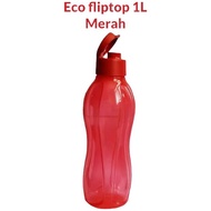 Botol Air Minum Eco 1Liter Tupperware Warna Fanta Dan Hitam 2Pcs Promo
