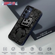 Samsung A16 Case Samsung Premium Matte Hard Casing - IMD Case - Hologram Motif Case 45-46