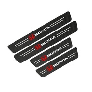 Honda Carbon Fiber Leather Threshold Strip  Suitable for Honda City C70 Vezel Stream Fit Freed Civic CRV Accord  Jazz HRV  CRZ