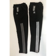 (DEWASA AD) A.DIDAS TRACKSUIT seluar sport seluar sukan tracksuit slimfit  material