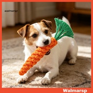 [WMP]  2pcs Handmade Cotton Rope Dog Toys 8.7 Inch Braided Carrot Chew Toys for Teeth Durable Wear-r