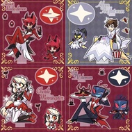 Alastor Standing Anime KeyChain 3 Vees Vox Adam Charlie Men Key Chain for Women Cartoon Figure Acryl