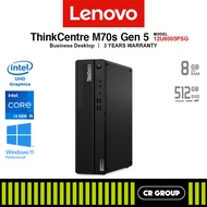 Lenovo ThinkCentre M70s Gen 5 - Intel Core i5-14400 - Intel UHD 730 - 8GB RAM - 512GB SSD (3Yrs Leno