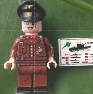 WW 2 German Uboat crew with submarine details.(Plastic toy and less than 2 inches)